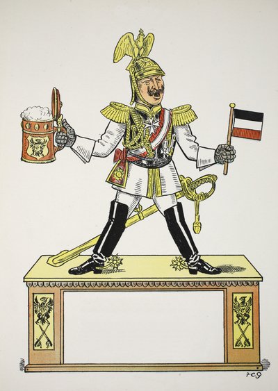 The Top G, illusztráció a The Struwwelpeter Alphabetből, Harold Begbie (1871–1929) verse alkotó: Francis Carruthers Gould